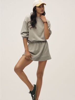 Anthropologie | Daily Practice Long-Sleeve Mini Dress Size Medium